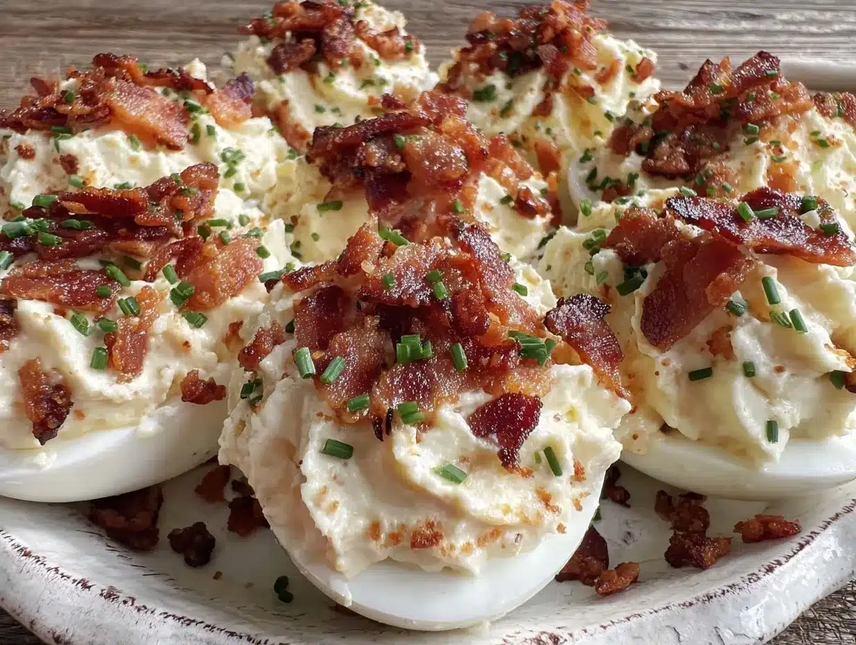 creamy deviled eggs recipe preparation steps