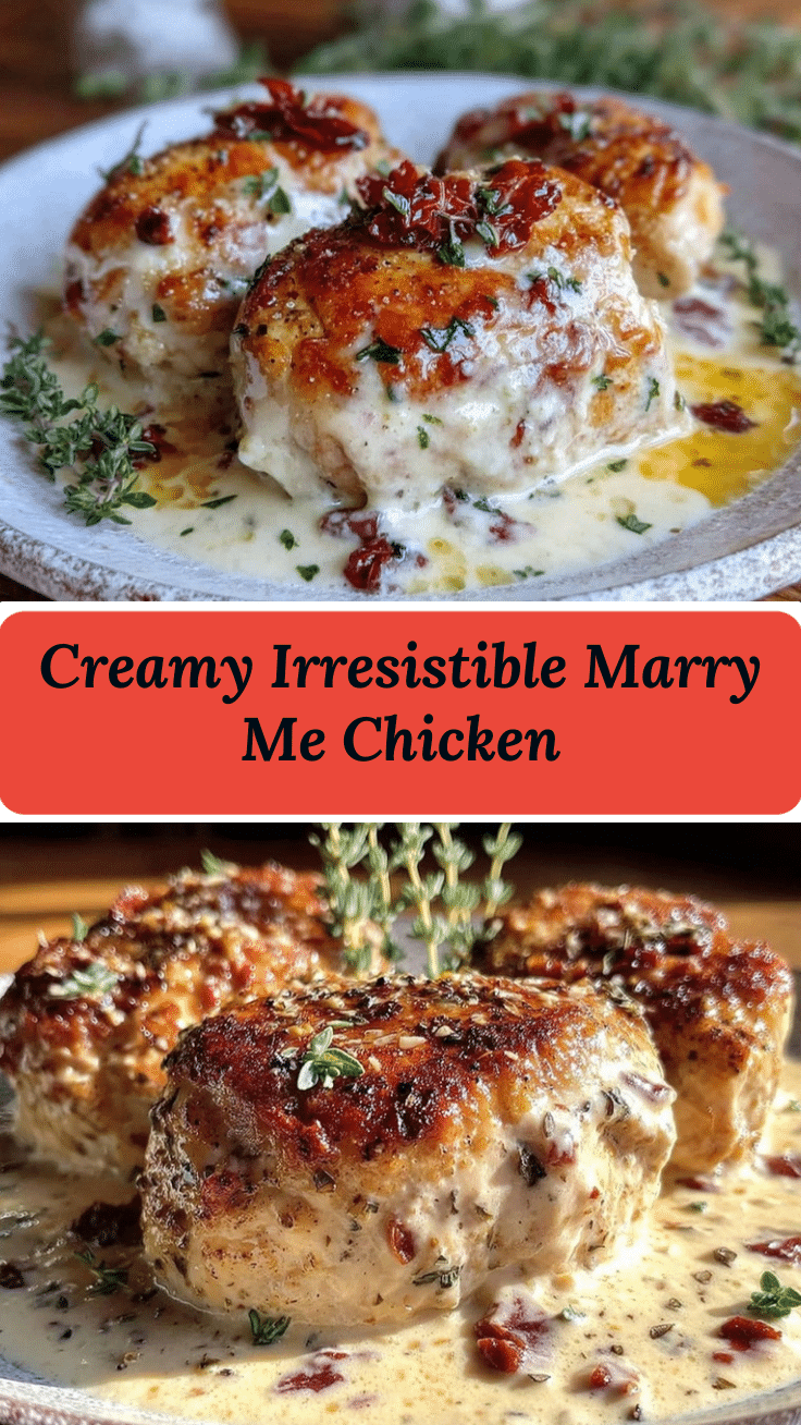creamy marry me chicken recipe