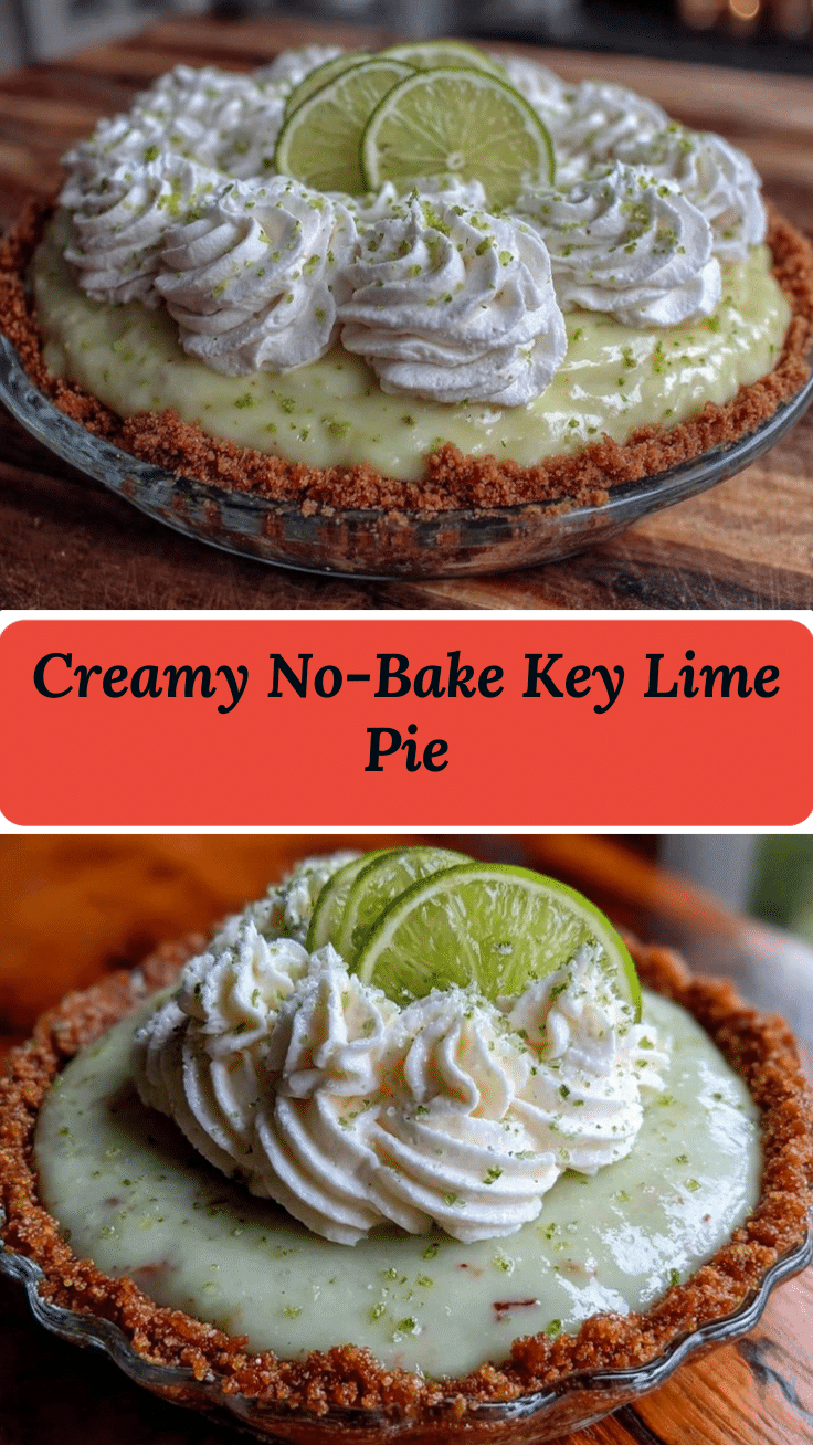 creamy no-bake key lime pie recipe