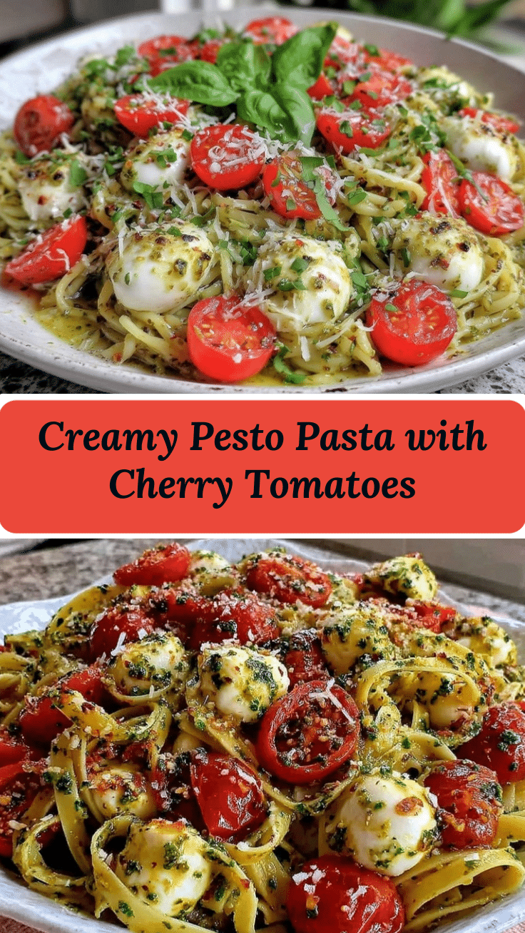 creamy pesto pasta recipe