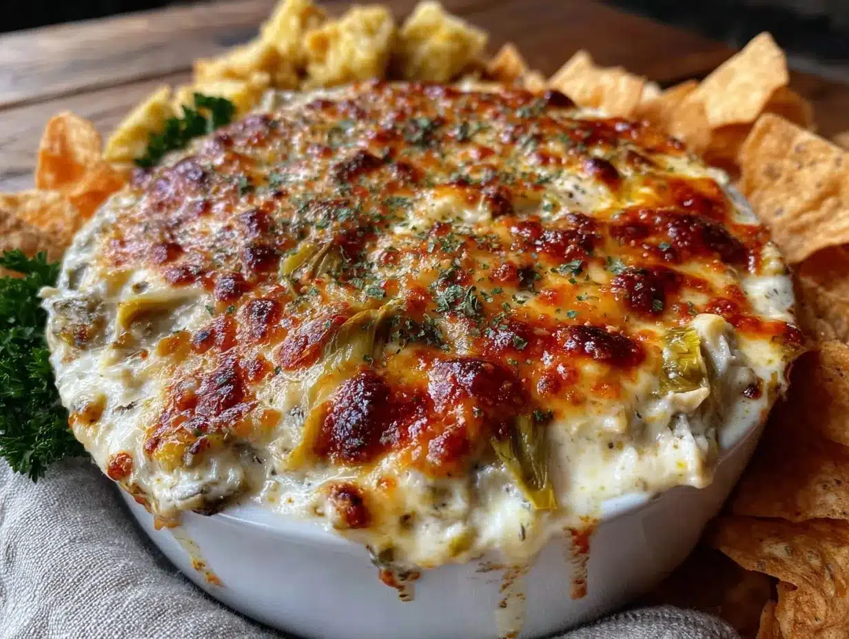creamy spinach artichoke dip recipe preparation steps