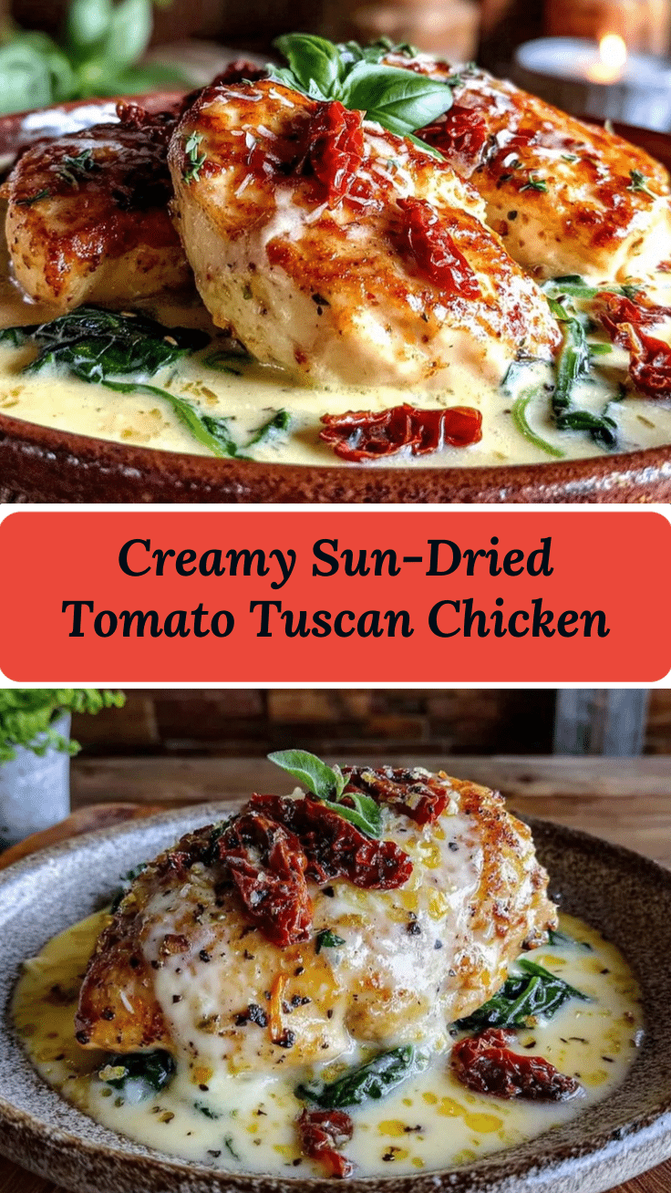 creamy tuscan chicken recipe