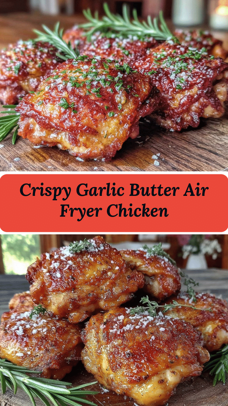 crispy air fryer chicken thighs recipe