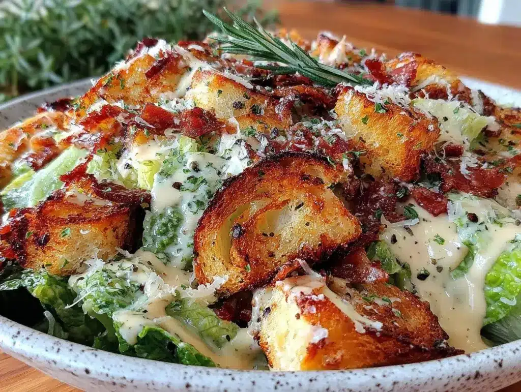 crispy Caesar salad recipe - featured image