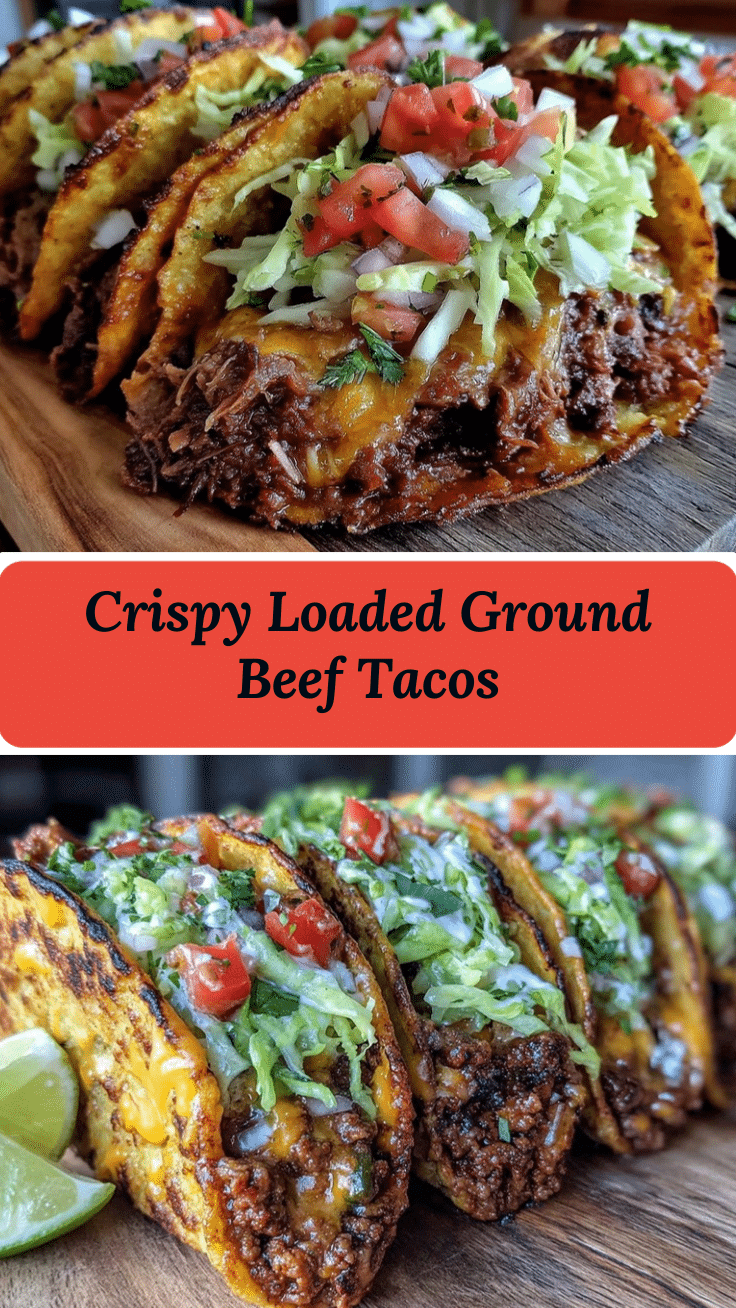 crispy ground beef tacos recipe