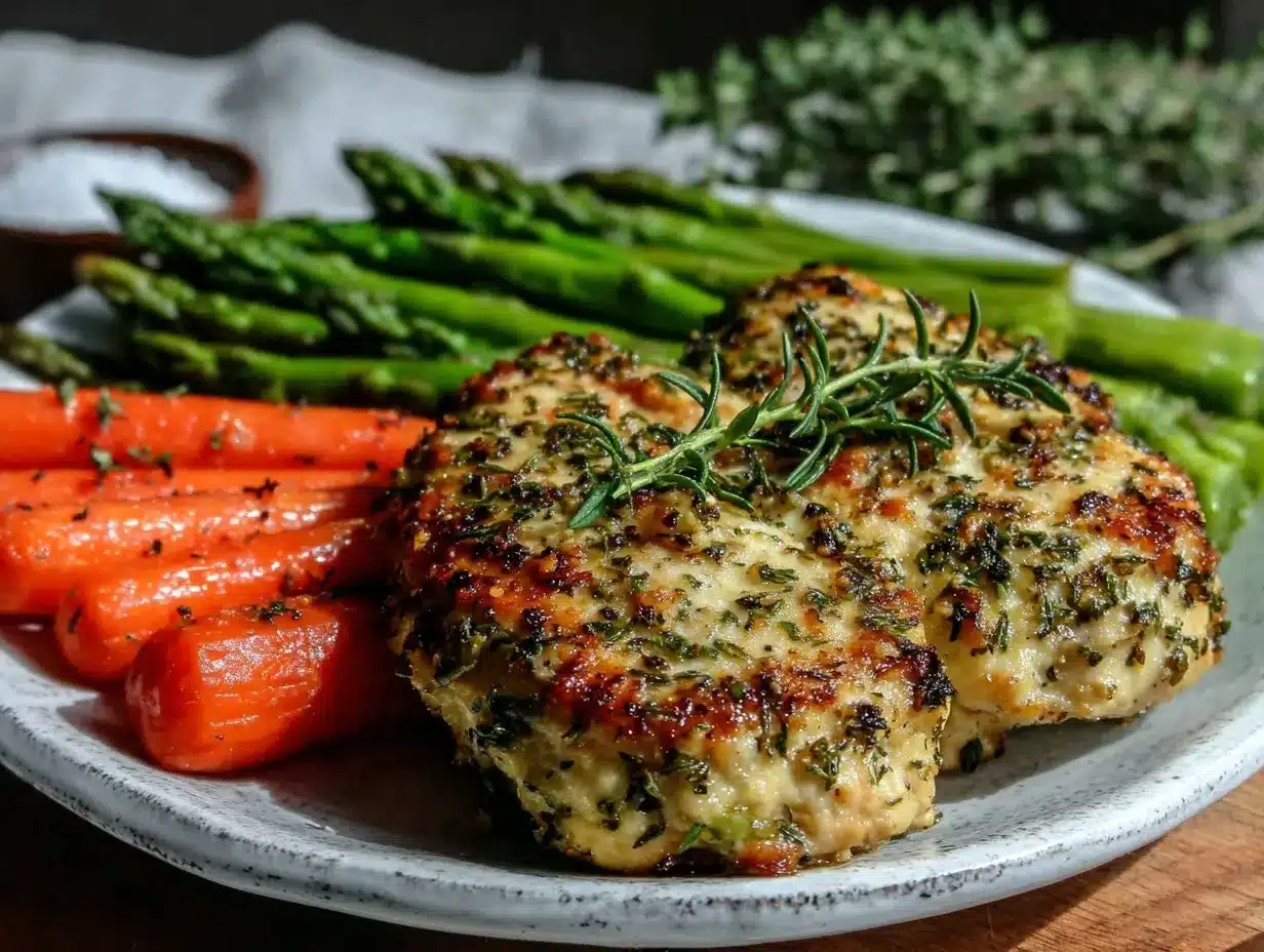 crispy herb-crusted chicken preparation steps
