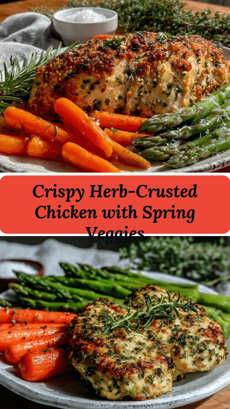 crispy herb-crusted chicken recipe