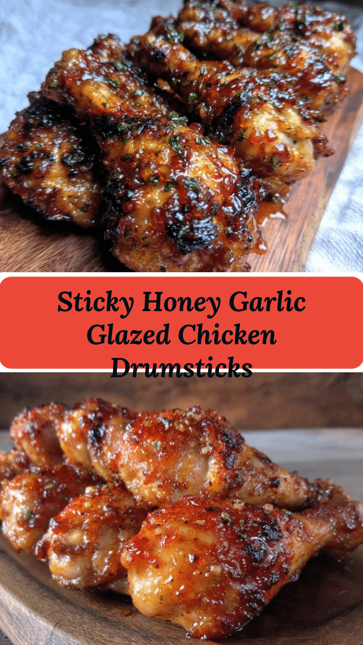 crispy honey garlic glazed chicken drumsticks recipe