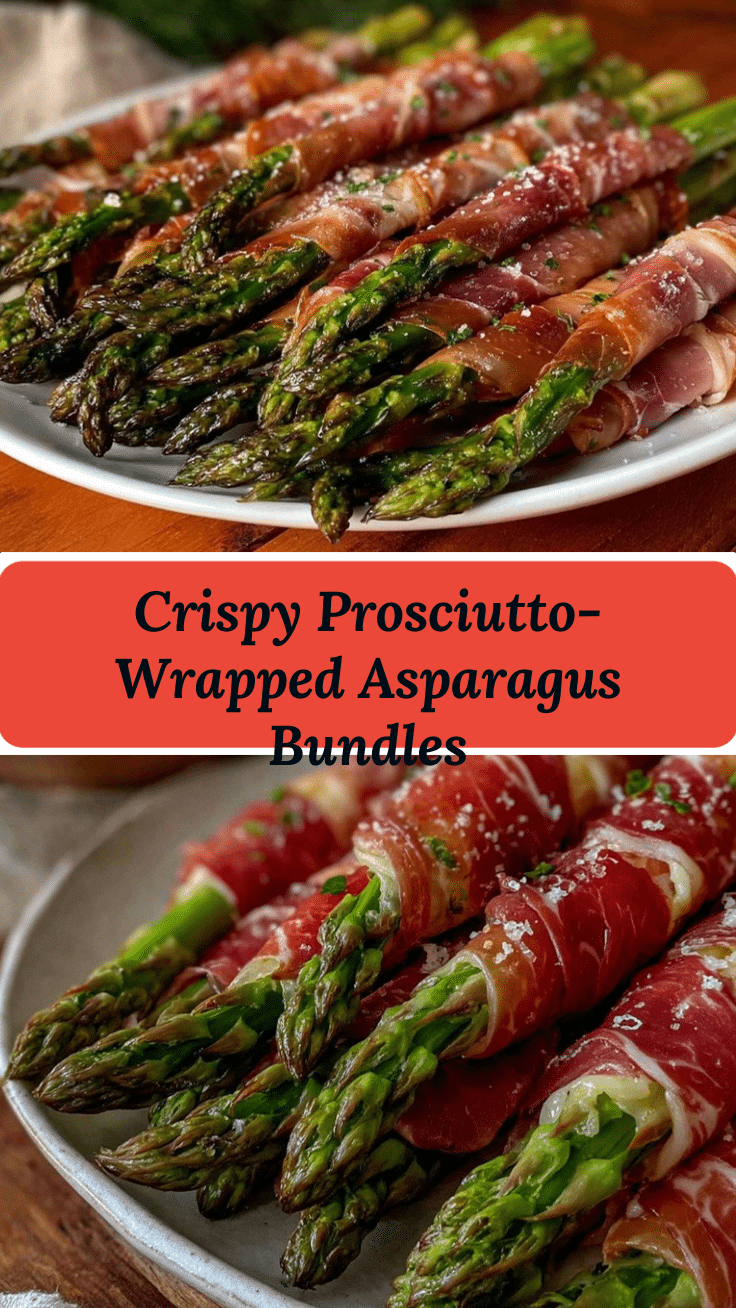 crispy prosciutto-wrapped asparagus bundles recipe