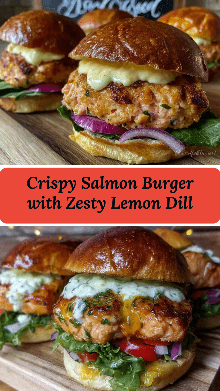 crispy salmon burger recipe