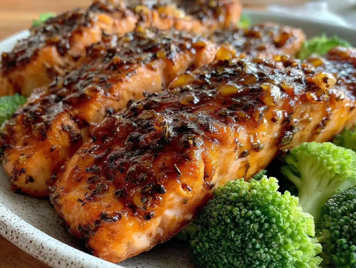 crispy teriyaki salmon preparation steps