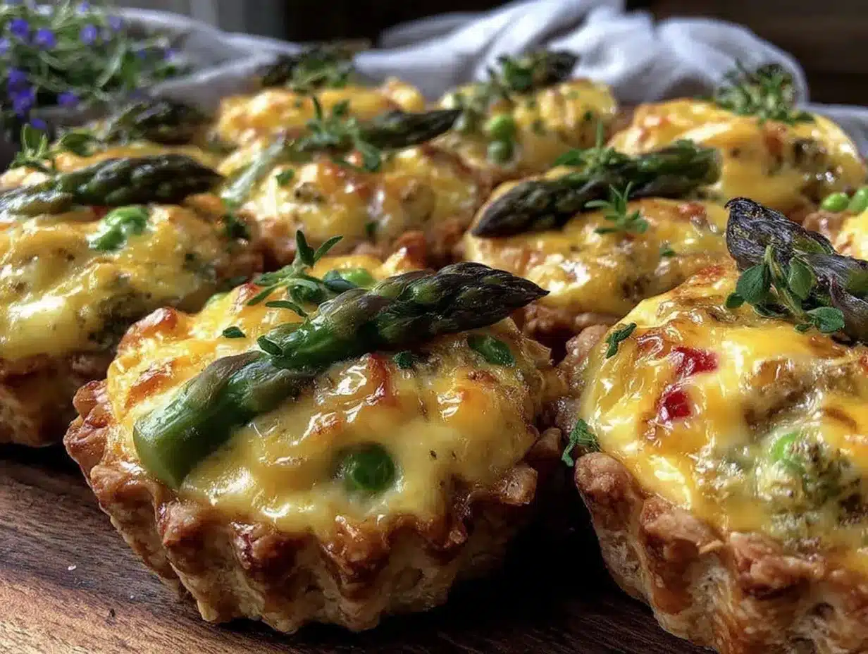 easy mini quiche cups preparation steps