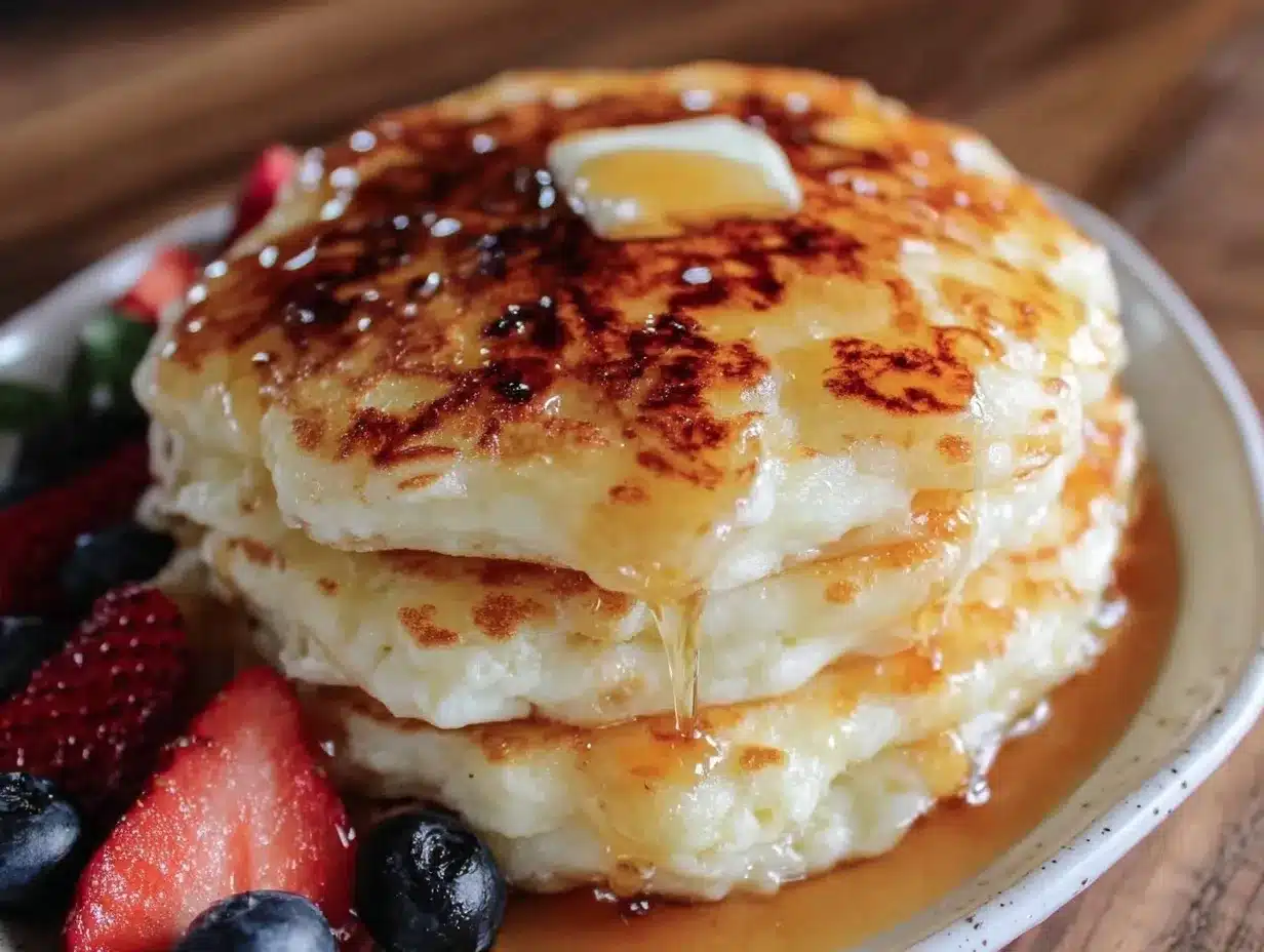 fluffy buttermilk pancakes preparation steps