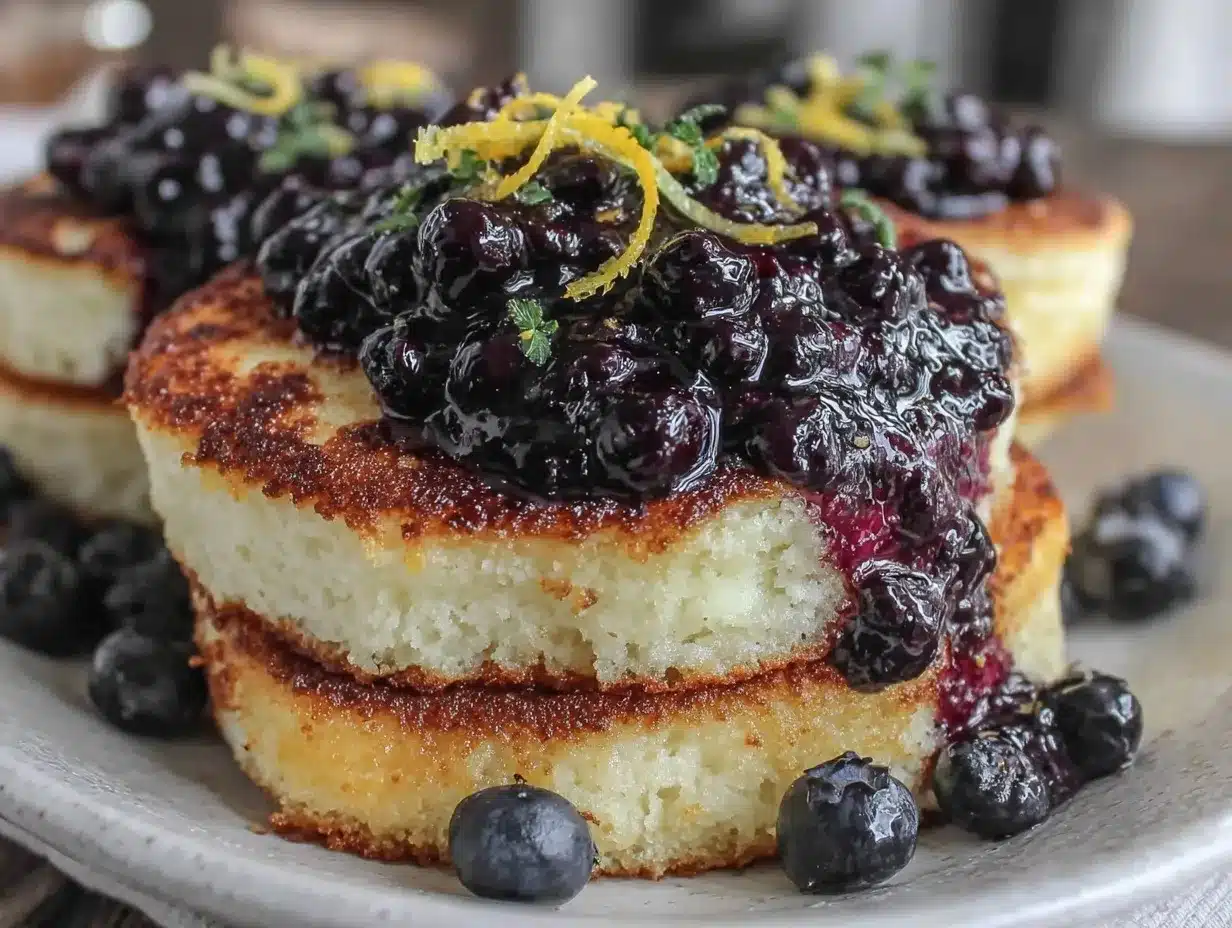 fluffy lemon ricotta pancakes preparation steps