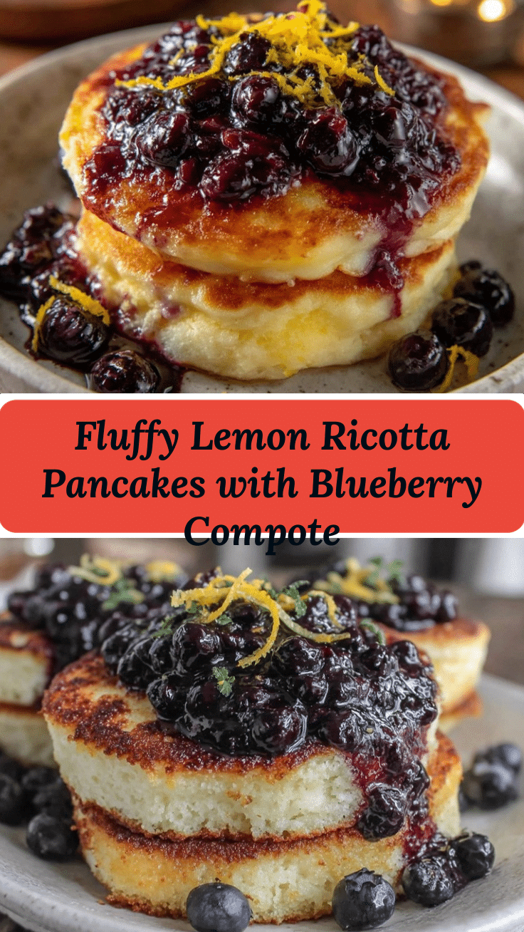 fluffy lemon ricotta pancakes recipe