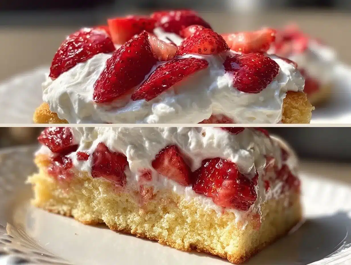 fluffy strawberry shortcake preparation steps
