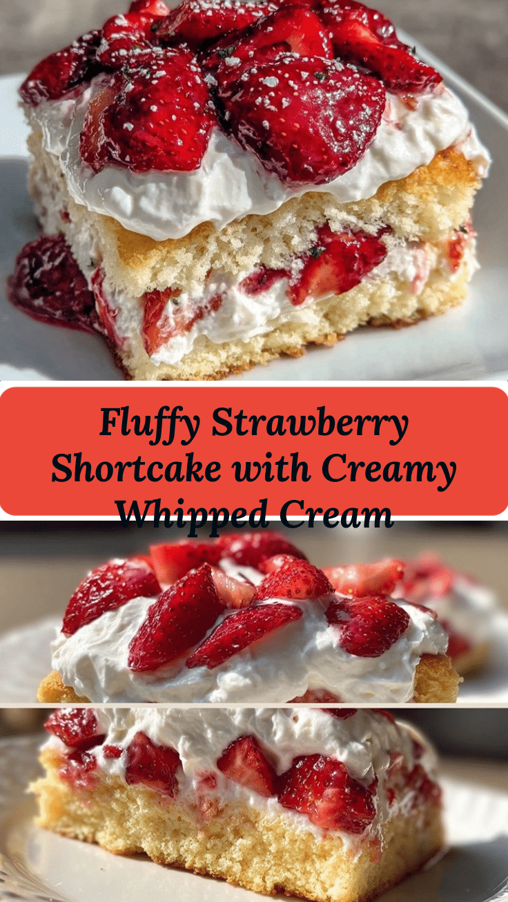fluffy strawberry shortcake recipe