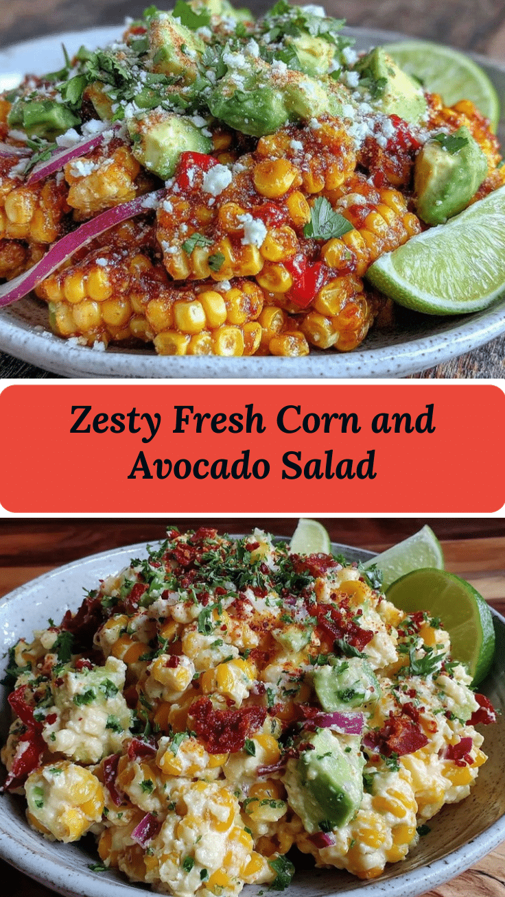 fresh corn and avocado salad recipe