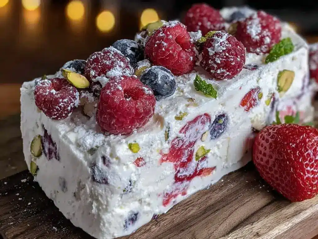 fresh frozen yogurt bark - featured image