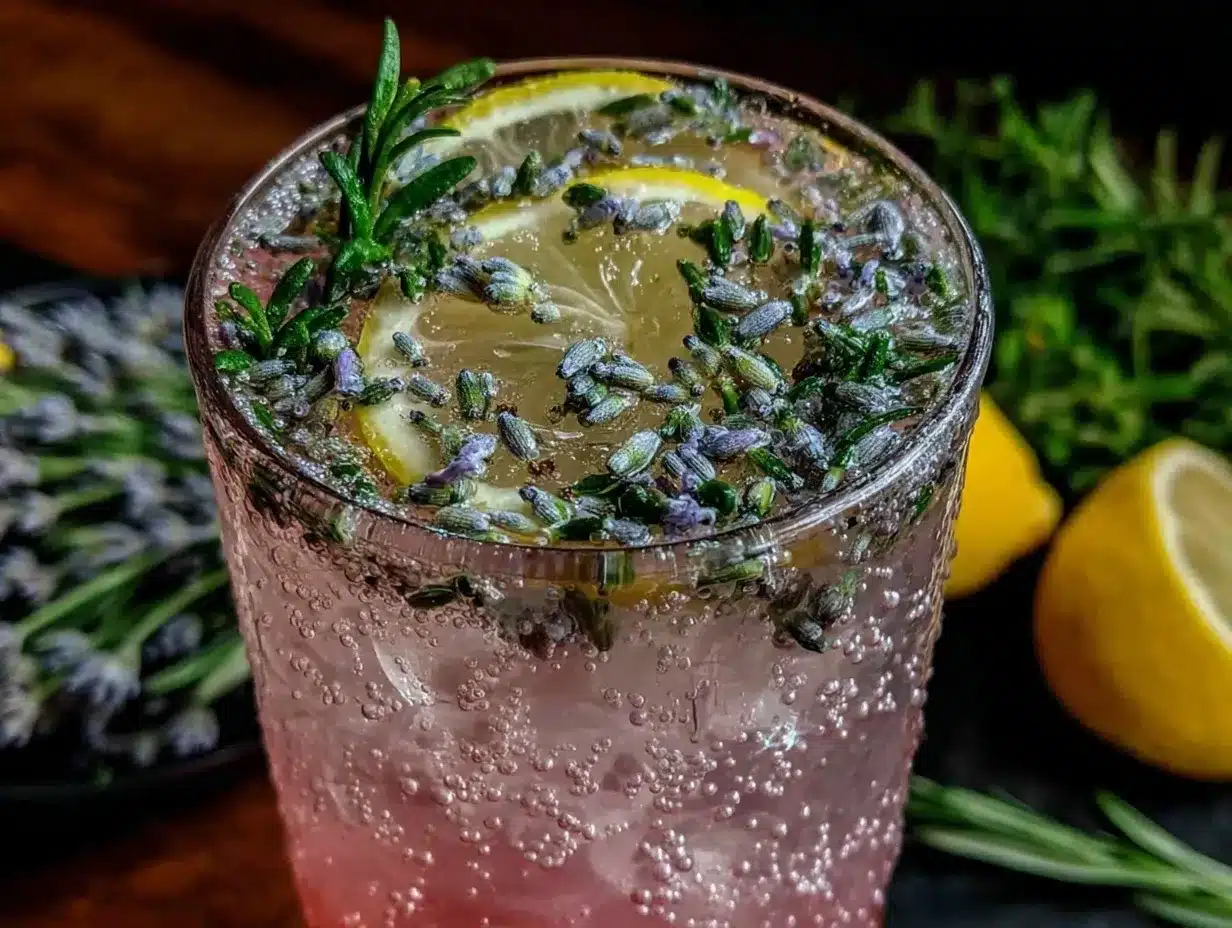 fresh lavender lemonade preparation steps