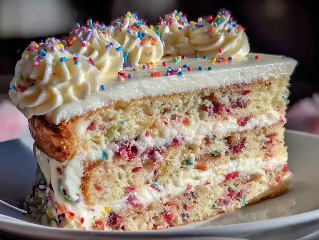 funfetti celebration cake recipe - featured image
