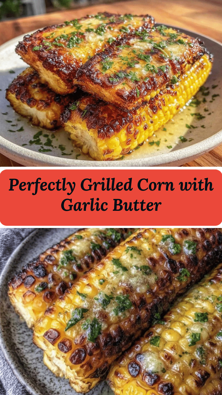 grilled corn on the cob with garlic butter recipe