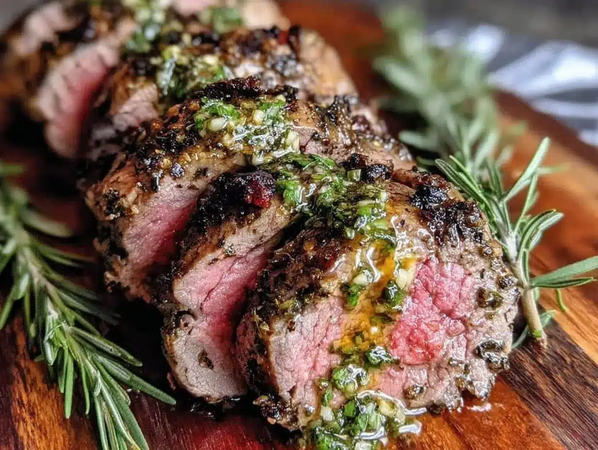 herb-crusted leg of lamb preparation steps