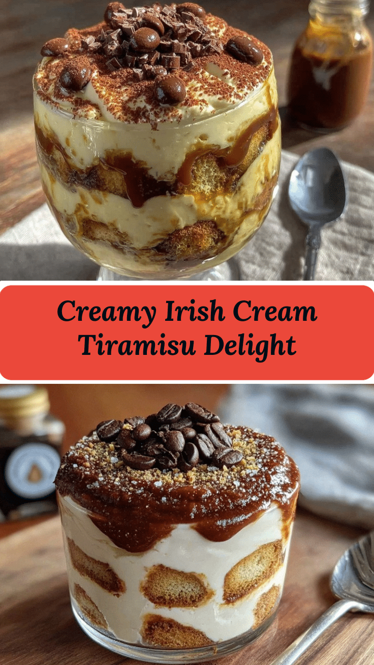 Irish Cream Tiramisu recipe
