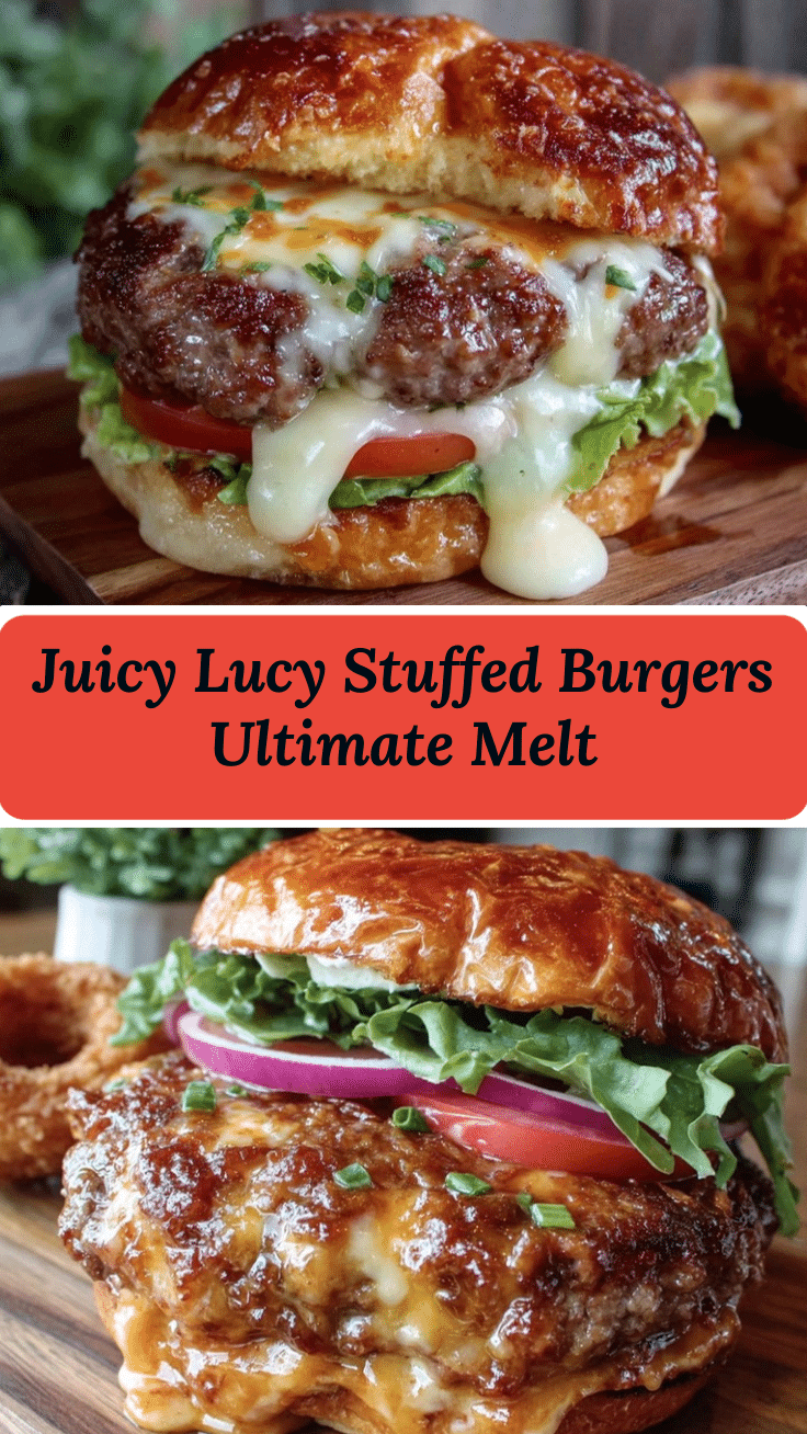 juicy lucy stuffed burgers recipe