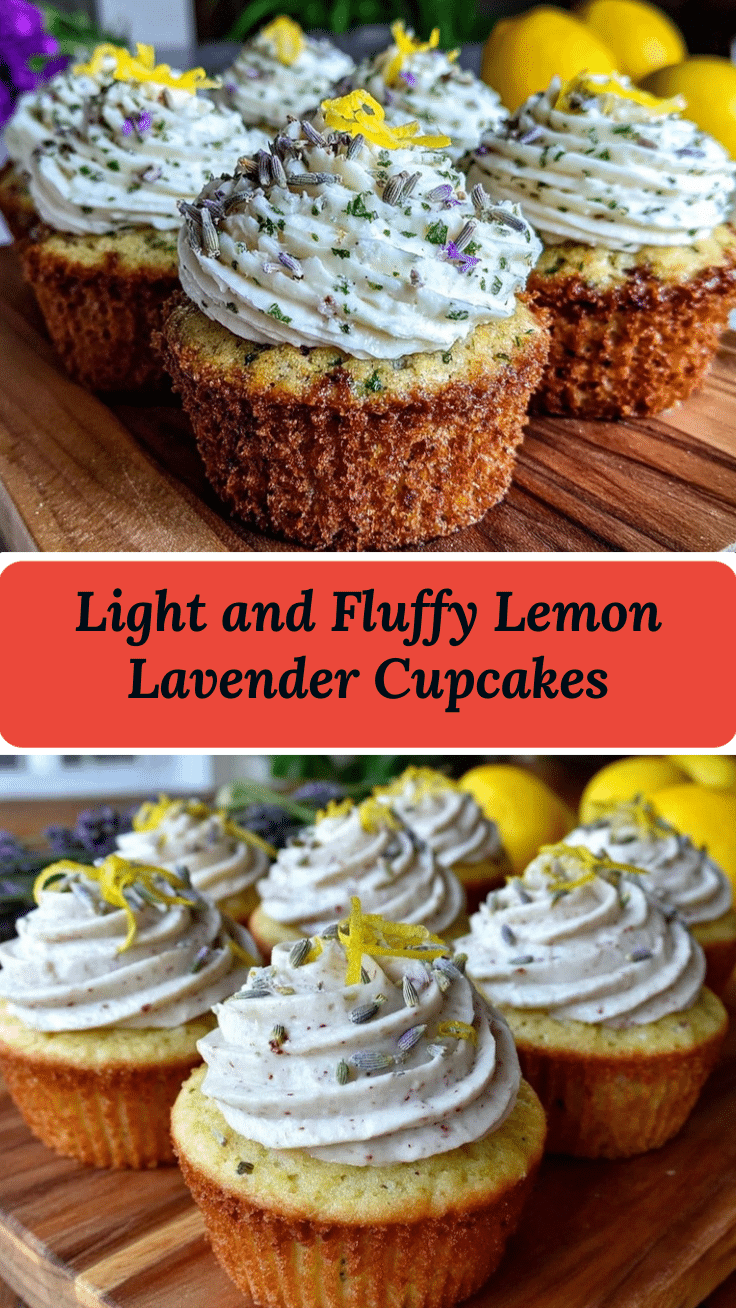 lemon lavender cupcakes recipe