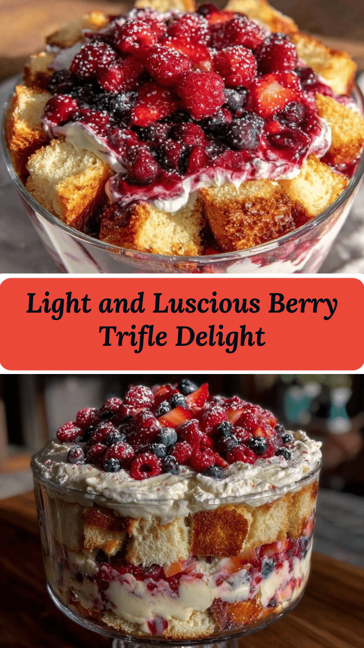 light berry trifle recipe