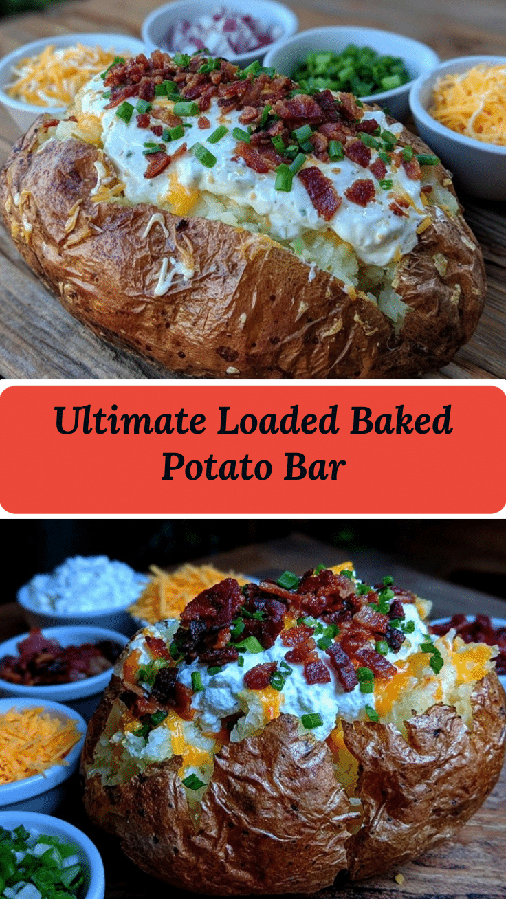 loaded baked potato bar recipe