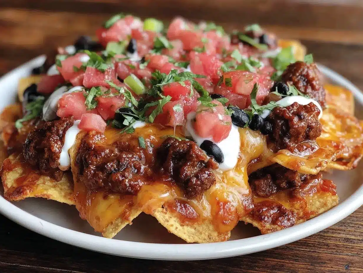 loaded nachos supreme preparation steps