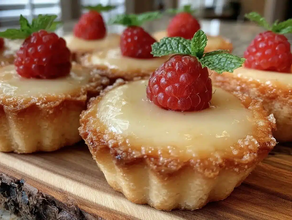 mini lemon tarts preparation steps