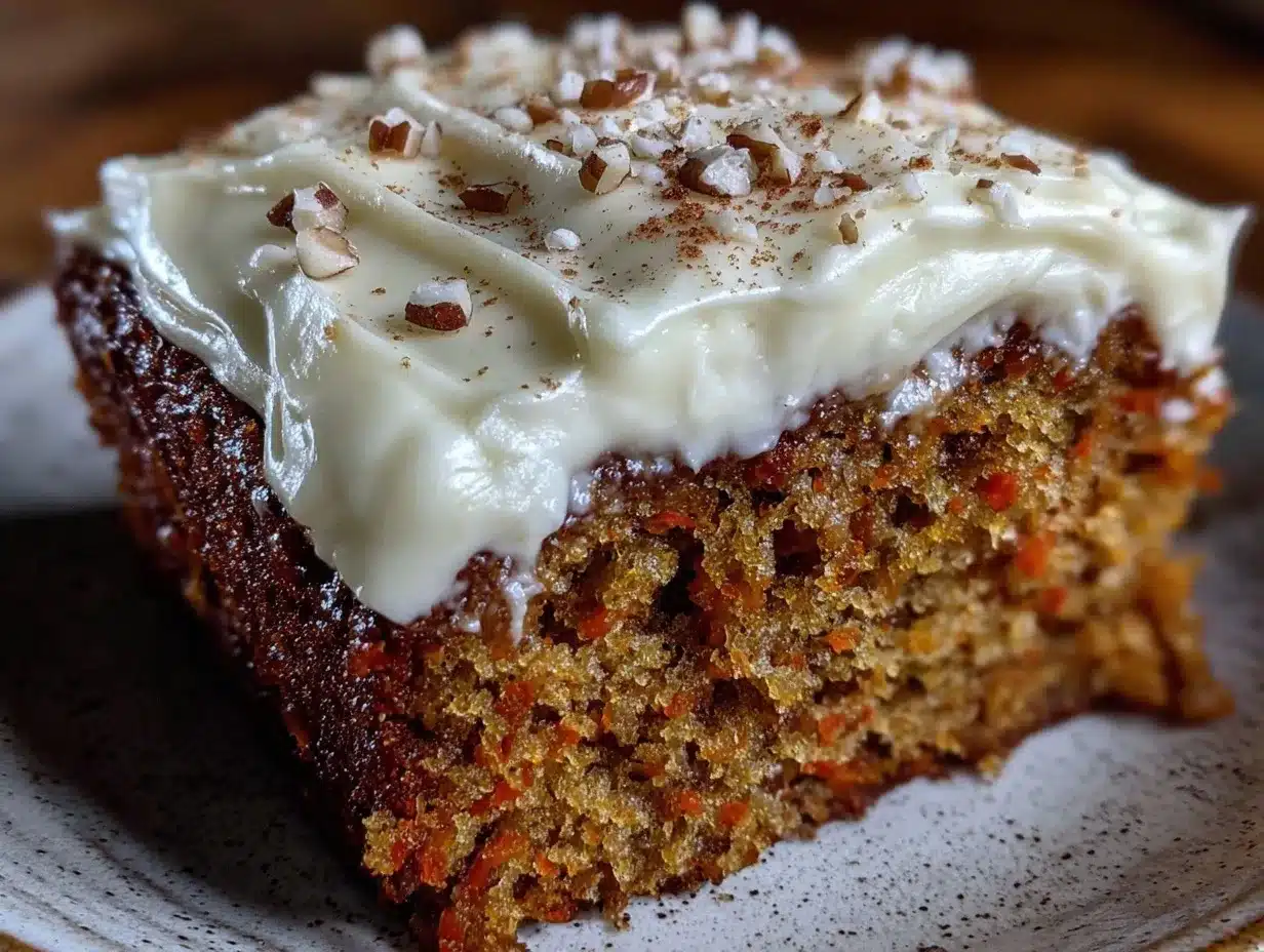 moist homemade carrot cake recipe preparation steps