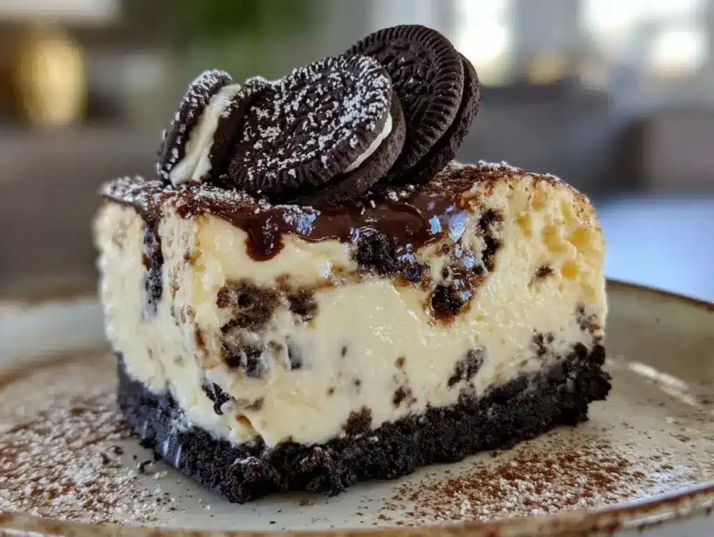 no bake oreo cheesecake - featured image