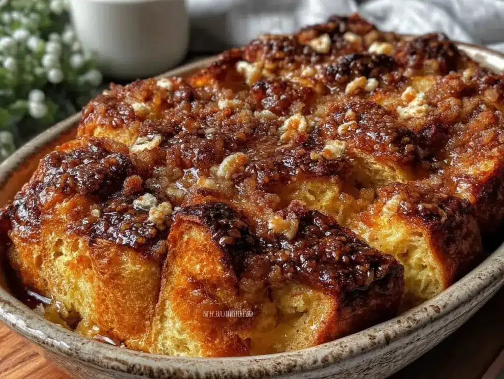 overnight French toast casserole - featured image