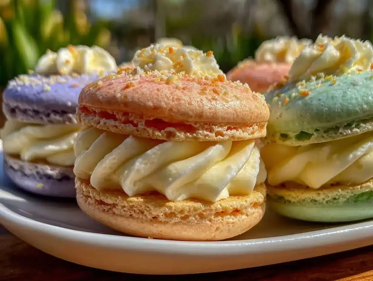 pastel macarons recipe preparation steps