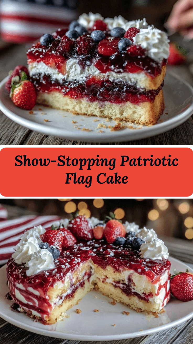 patriotic flag cake recipe recipe