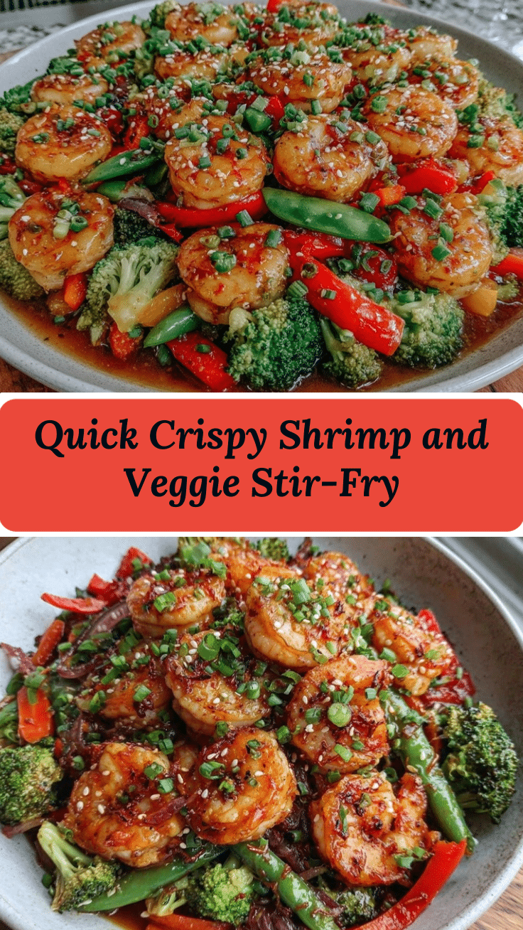 quick crispy shrimp stir-fry recipe