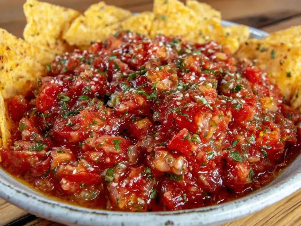 restaurant-style salsa and crispy chips recipe - featured image