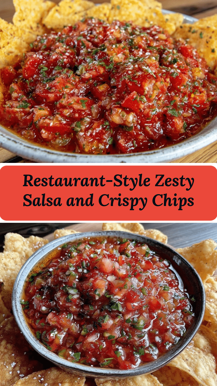 restaurant-style salsa and crispy chips recipe recipe