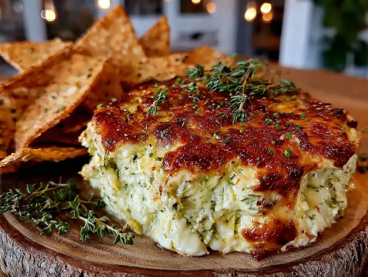 shamrock spinach and artichoke dip preparation steps