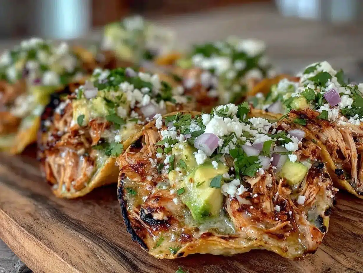 shredded chicken tacos preparation steps