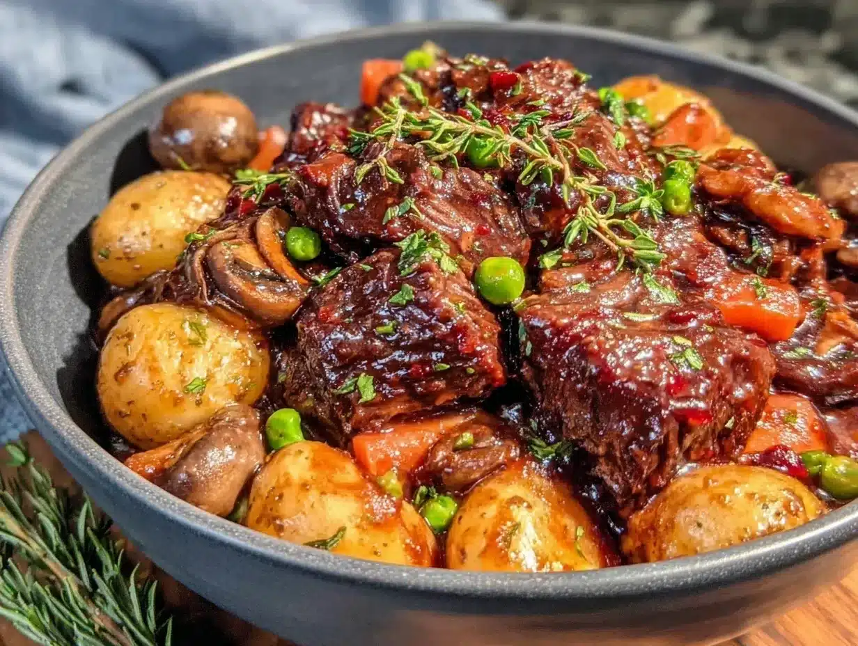slow cooker beef stew preparation steps