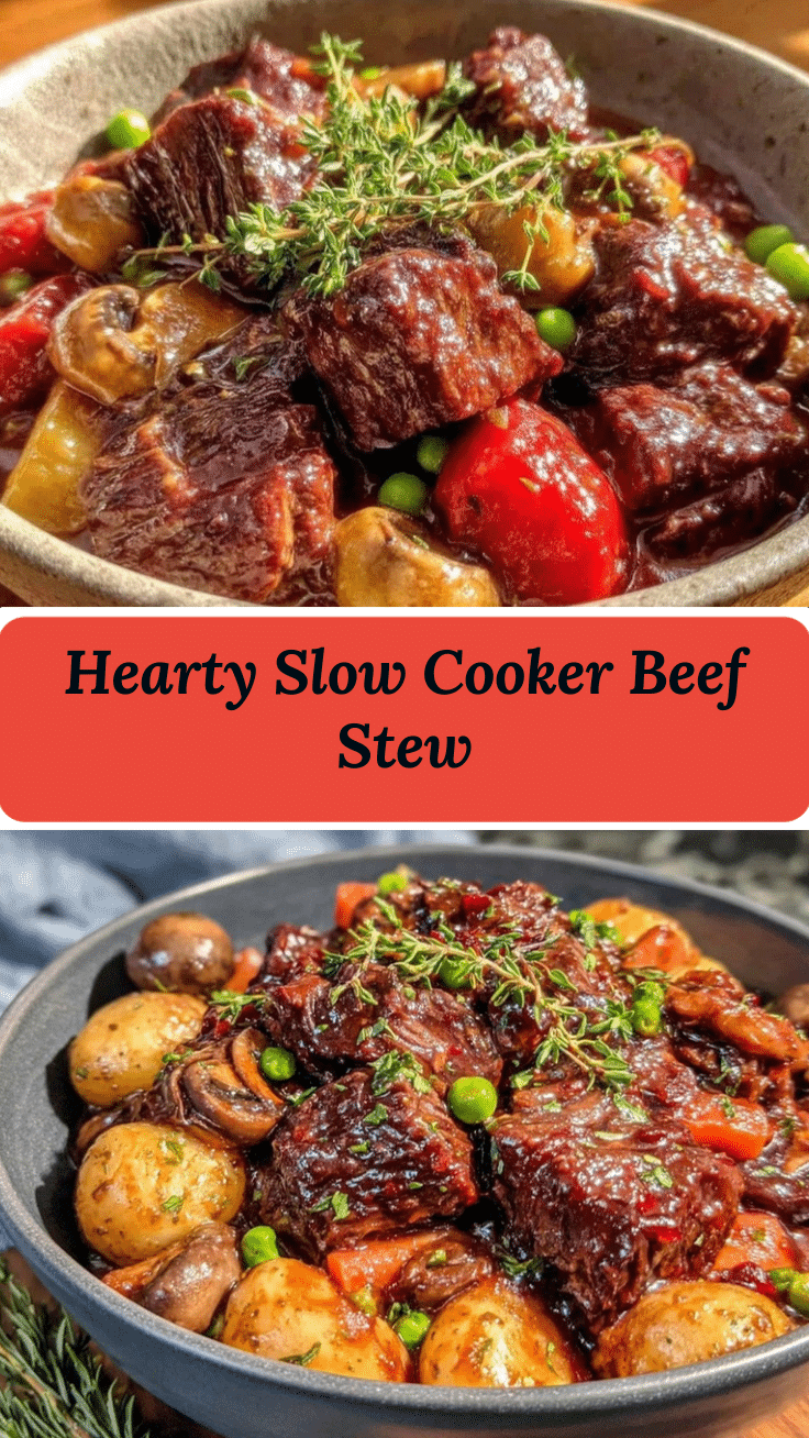slow cooker beef stew recipe
