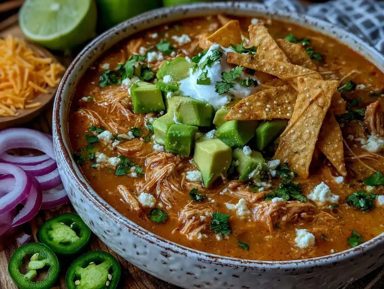 slow cooker chicken tortilla soup preparation steps