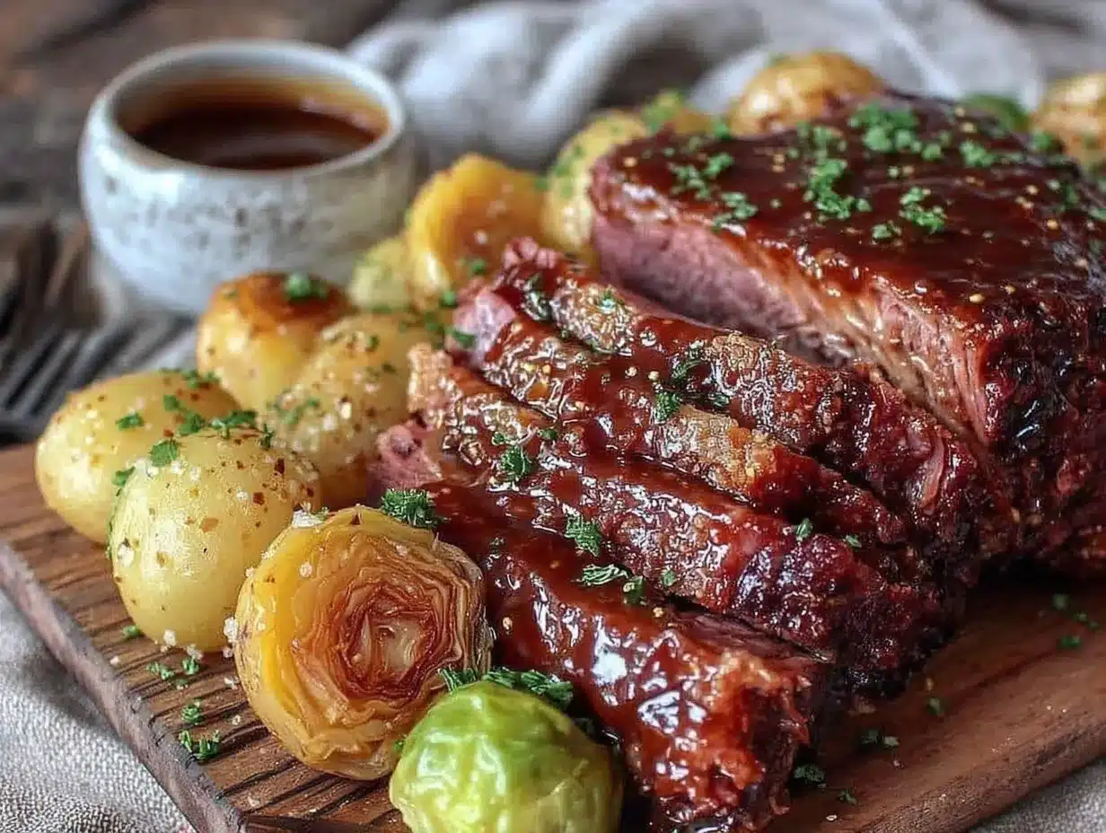 slow cooker corned beef preparation steps
