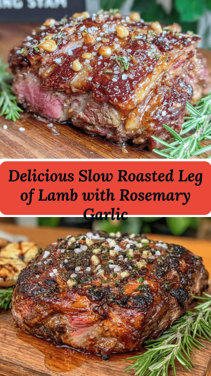 slow roasted leg of lamb recipe