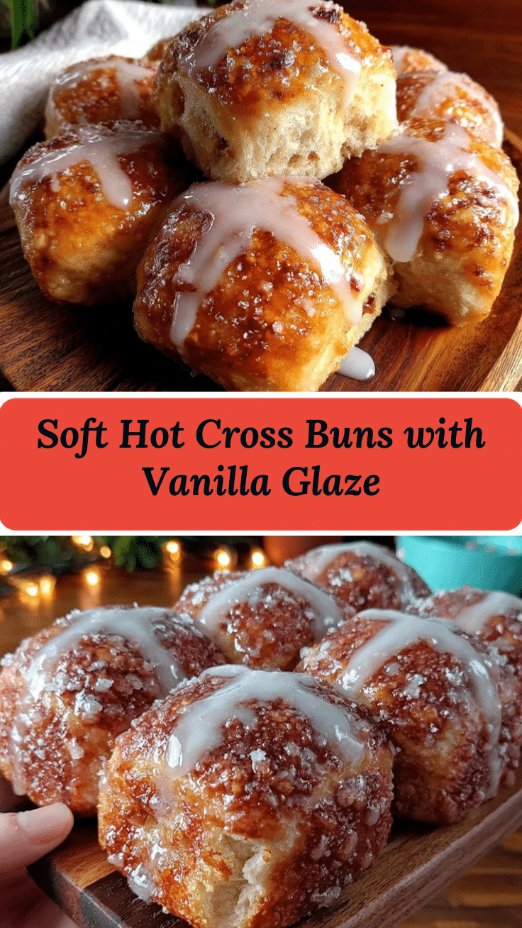 soft and fluffy hot cross buns recipe
